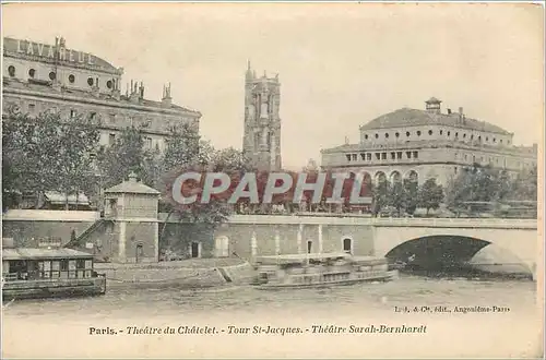 Cartes postales PARIS - Th�atre du Chatelet