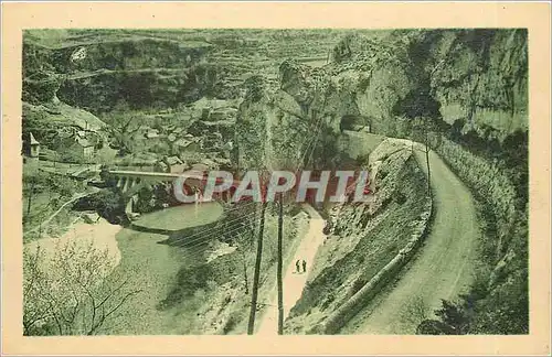 Cartes postales Gorges du Tarn - Vue du pont de SAINT-CHELY