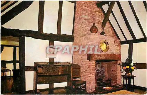 Cartes postales moderne The old school desk shakespeare's birthplace