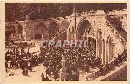 Cartes postales LOURDES Entr�e du Rosaire