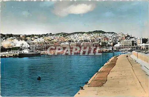 Moderne Karte ALGER Le Port d'Alger