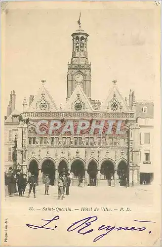 Cartes postales Saint-Quentin - Hotel de Ville