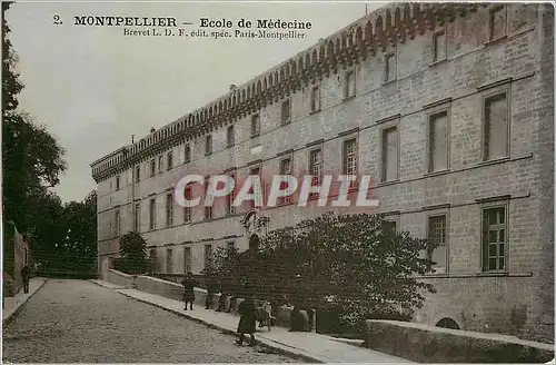 Cartes postales MONPELLIER - Ecole de m�decine