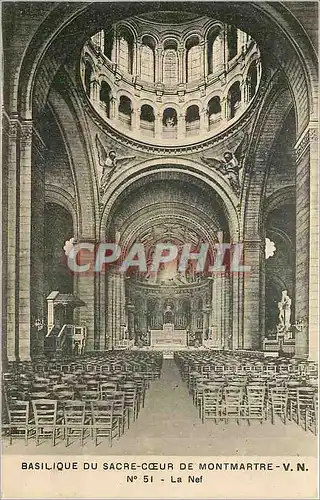 Cartes postales BASILIQUE DU SACRE-C�UR DE MONTMARTRE