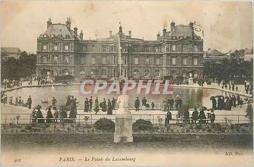 Cartes postales PARIS Le Palais du Luxembourg