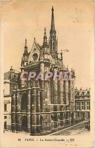 Cartes postales PARIS - La Sainte Chapelle