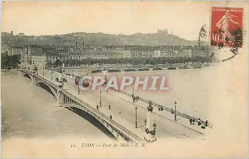 Ansichtskarte AK Lyon- Pont du Midi-E.R