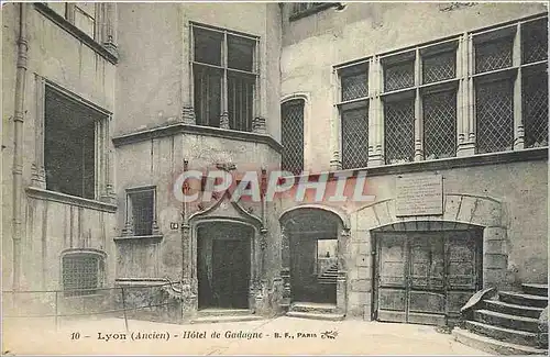 Ansichtskarte AK Lyon (Ancien) Hotel de Gadagne-B.F PARS