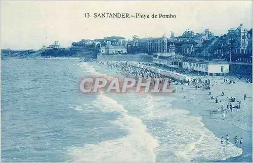 Cartes postales santander-Playa de pombo