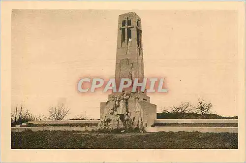 Cartes postales VAUQUOIS-Monument eleve a la memore des poilus tues dans les attaques de Vauquois