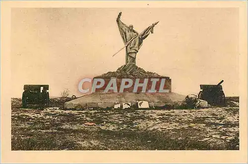Ansichtskarte AK Plateau  du MORT-HOMME 'Ils n'ont pas pass�. Monument aus Mortsde la 69eme Division Inaugure