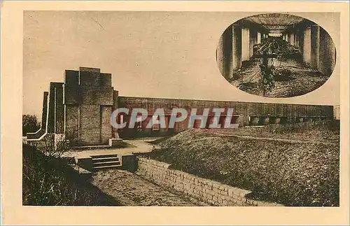 Ansichtskarte AK Monument de la Tranch�e des Baionnettes (A. ventre architecte).A la m�moire des Soldats Franc