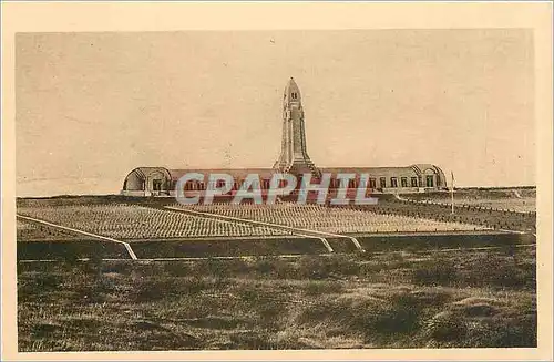 Cartes postales Ossuaire provisoire de DOUAUMONT