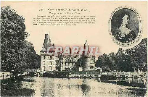 Cartes postales CHATEAU DE MAINTENON (E et L)