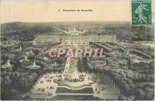 Cartes postales Panorama de Versailles