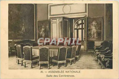 Ansichtskarte AK ASSEMBLEE NATIONALE.SALLE DES CONFERENCES