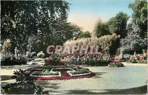 Ansichtskarte AK DIJON (Cote d'or). Les jardins de l'Arquebuse