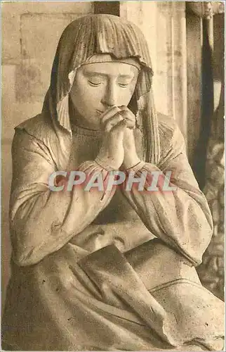 Cartes postales SOLESMES-Sainte marie-madeleine au jumbeau de N-S (1946)