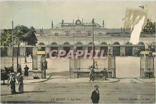 Cartes postales LE MANS-LA GARE