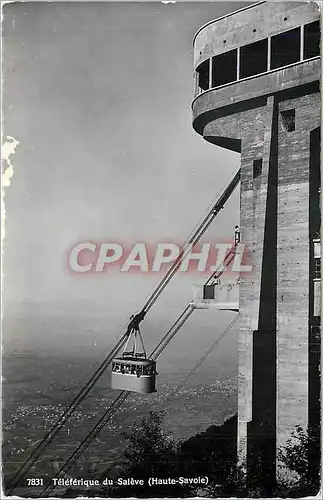 Ansichtskarte AK teleferique du Saleve (Haute-Savoie)