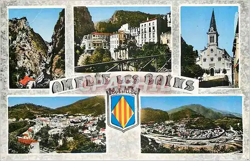 Cartes postales moderne AMELIE LES BAINS.Perle des Pyren�es