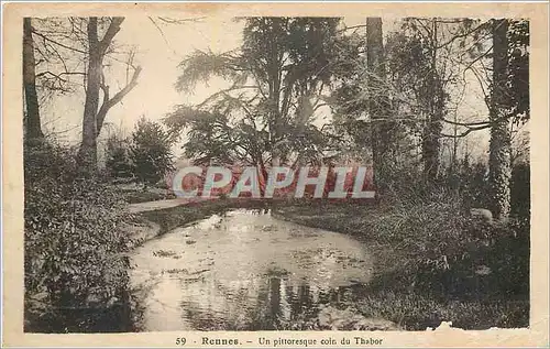 Cartes postales rennes-Un pittoresque coin du Thabor