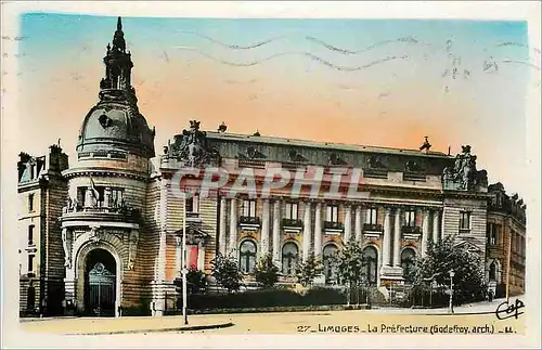 Cartes postales LIMOGES-La Prefecture (Godefroy.arch)u