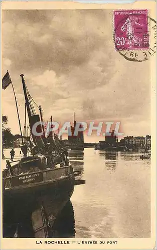 Cartes postales LA ROCHELLE-L'ENTR�E DU PORT