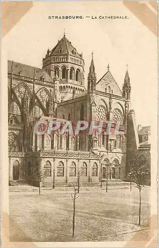 Cartes postales STRASBOURG-LA CATHEDRALE