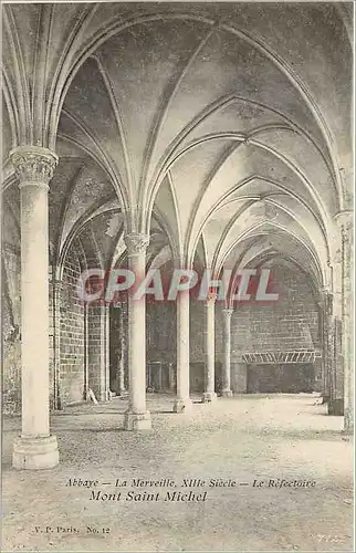 Ansichtskarte AK Mont St Michel-La erveille XIII eme siecle