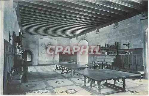 Cartes postales CHATEAU E JOSSELIN-La salle a manger