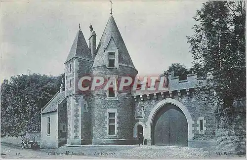 Cartes postales CHATEAU E JOSSELIN-L Porterie