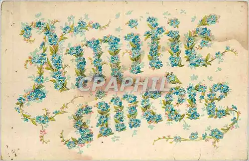 Cartes postales Voeux  Fleurs