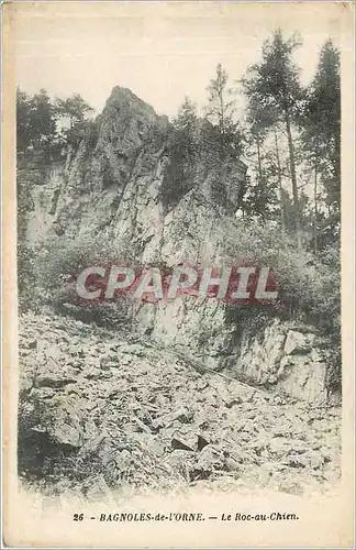 Cartes postales BAGNOLES- de-L'ORNE-Le Roc-au Chien