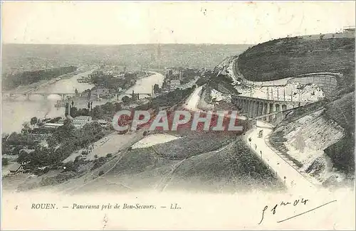 Ansichtskarte AK ROUEN-Panorama pris de Bon-Secours-LL