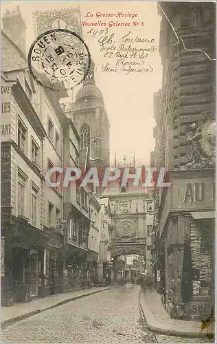 Cartes postales La Grosse-Horloge-Nouvelles Galerie N 1