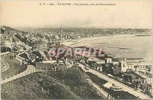 Ansichtskarte AK LA HAVRE- Vue generale prise de Sainte-Adresse