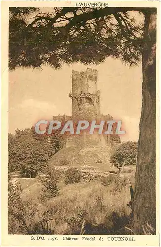 Cartes postales Chateau feodal de TOURNOEL