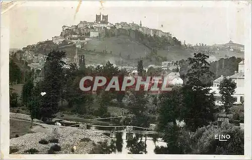 Ansichtskarte AK Saint Flour- Paysage sur le Londer  La ville et le faubourg