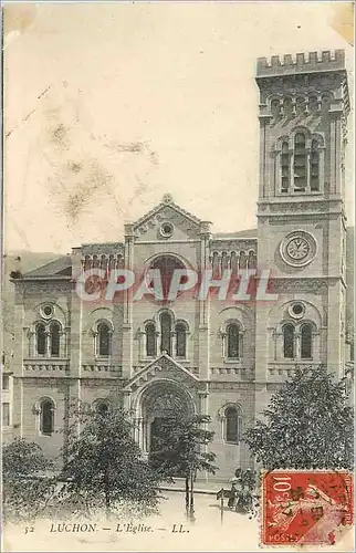 Cartes postales LUCHON -L'Eglise-LL