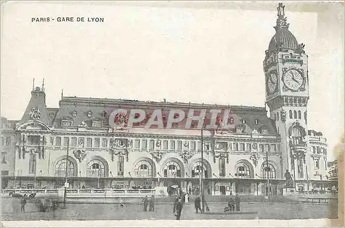 Cartes postales Paris gare de Lyon