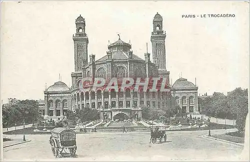 Cartes postales Paris - LE TROCADERO