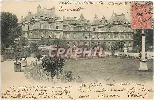 Cartes postales PARIS-Le Palais du Luxembourg