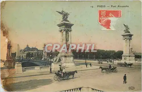 Cartes postales PARIS - Pont Alexandre