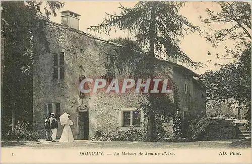 Cartes postales DOMREMY-La Maison de Jeanne d'Arc