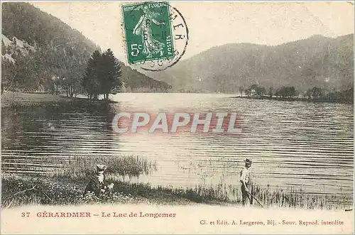 Ansichtskarte AK GERARDMER-le lac de Longemer