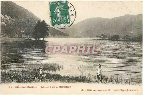 Cartes postales GERARDMER-le lac de Longemer