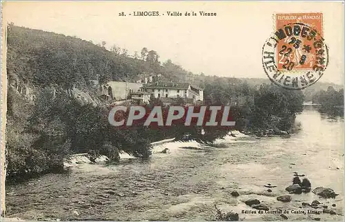 Cartes postales LIMOGES-Vallee de la Vienne