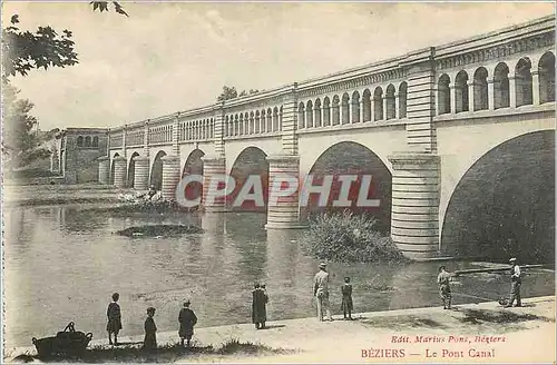 Cartes postales BEZIERS-Le Pont Canal