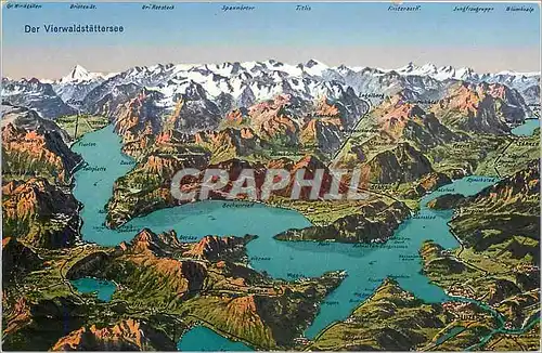 Cartes postales Der Vierwaldstattersee